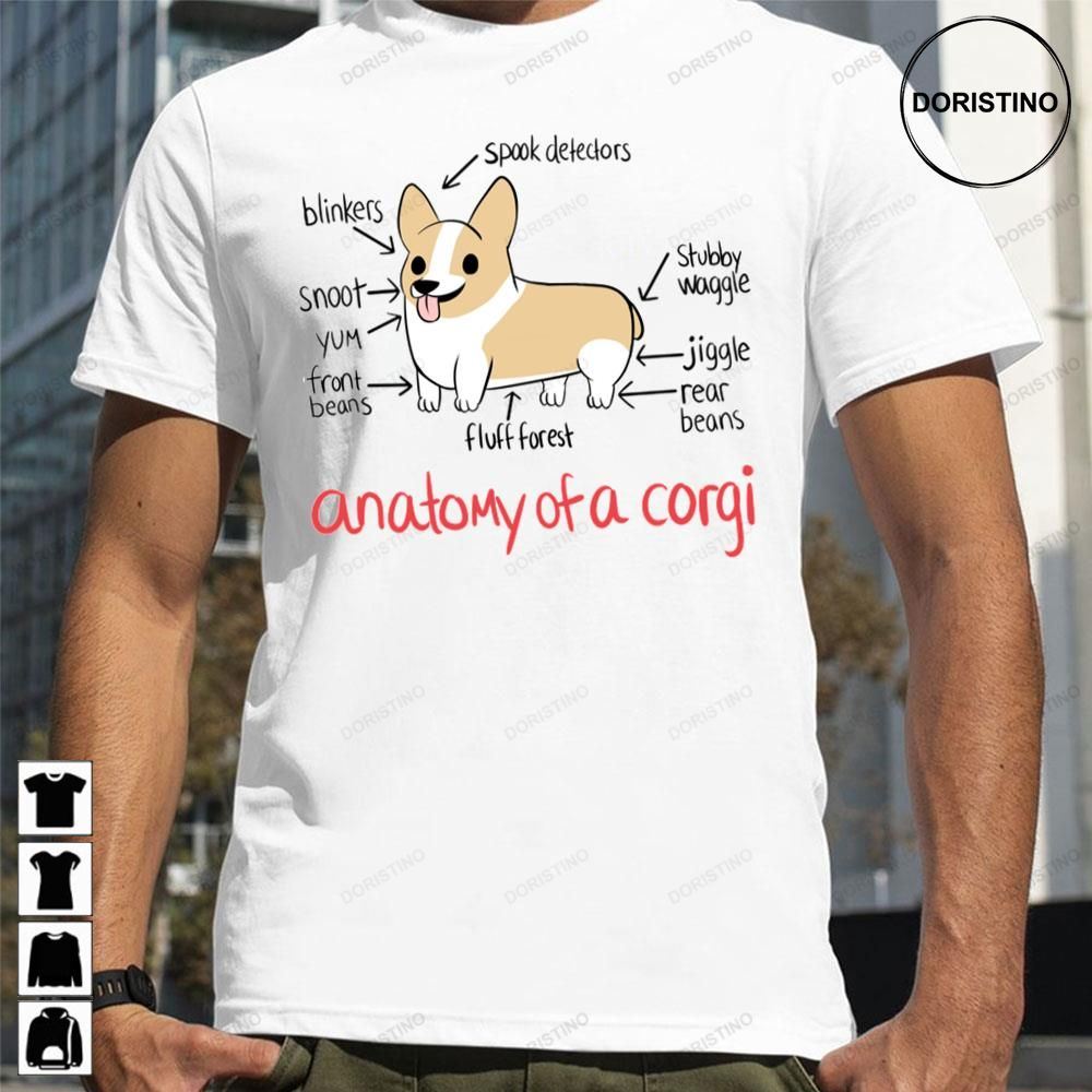 A Corgi Anatomy Limited Edition T-shirts